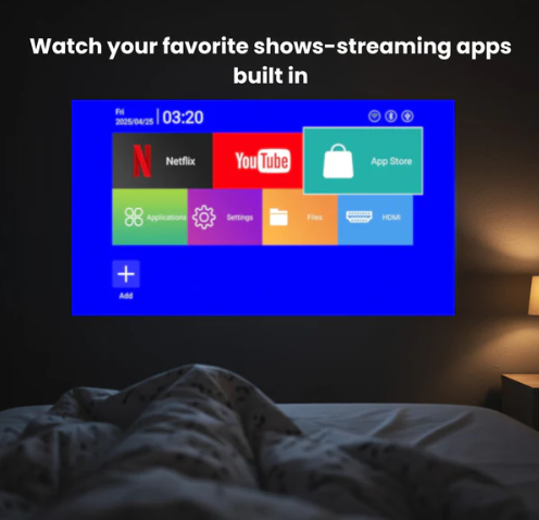 Hy300 Mini Projector 4k